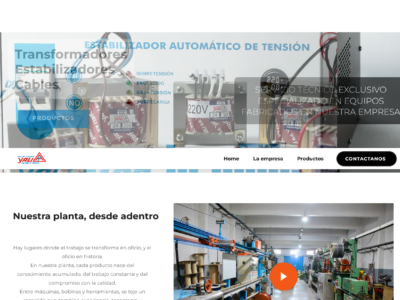 Yali - Estabilizadores y Transformadores Cat&aacute;logo